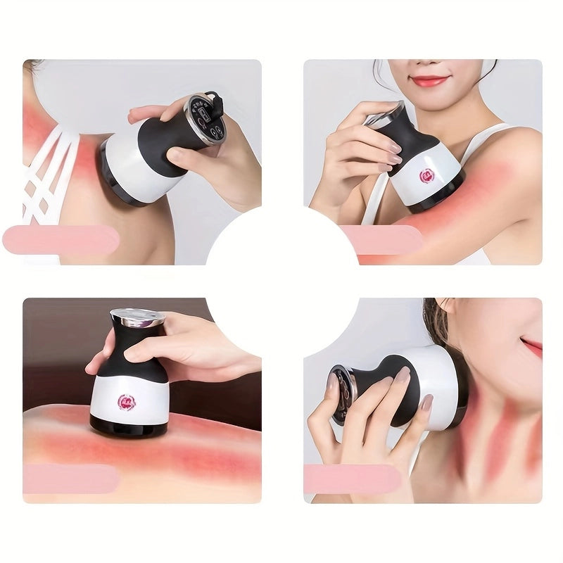 Infrared Electric Gua Sha Massager, 9th Gear Negative Pressure Suction Machine, Can Be Used For Scraping Use, Meridian Brush