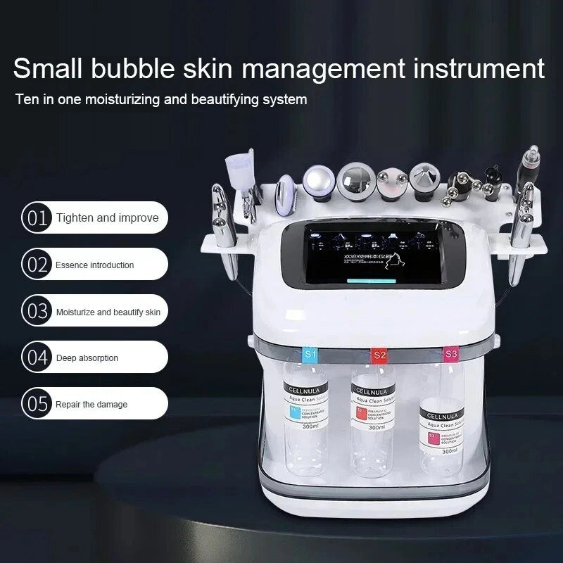 New Arrival! 10IN1 Water Oxygen Jet Peel Hydro Beauty Skin Cleansing Hydrofacial Machine Facial Machine Water Aqua Peeling