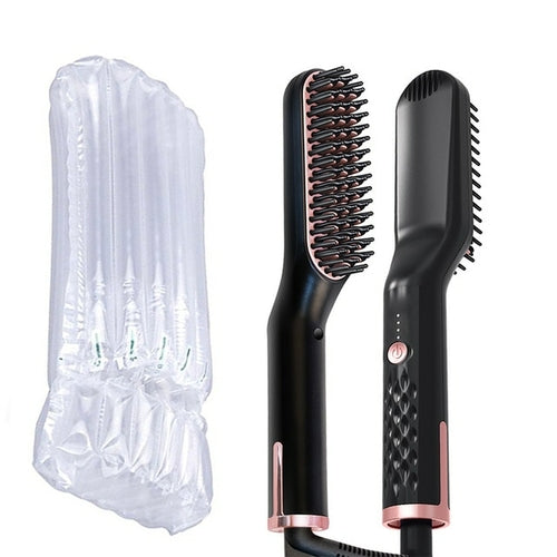 2.0 Hair Straightener Brush Anti Static Ceramic