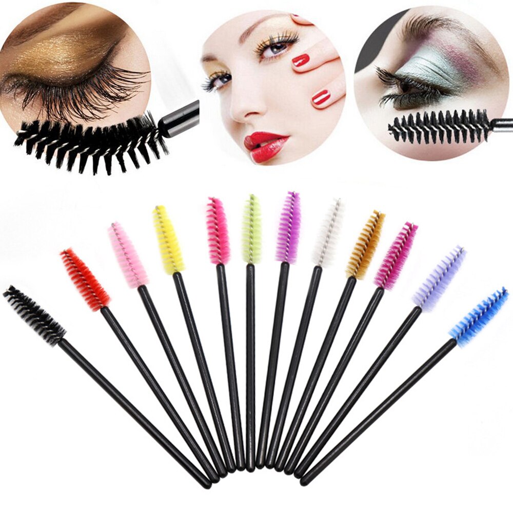 50Pcs Eyelash Extension Disposable Eyebrow Brush