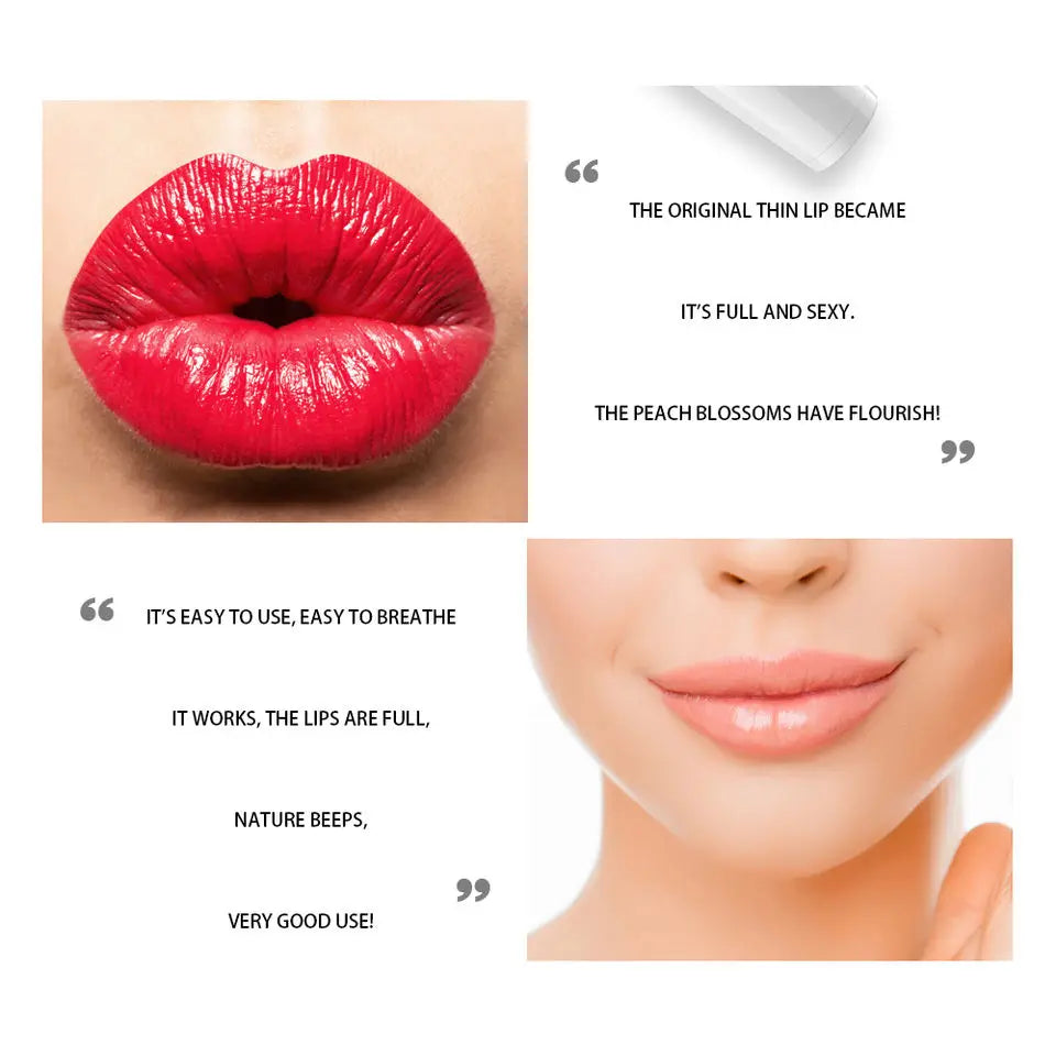 Silicone Lip Plumper Device Care Tool Sexy Bigger Lips Enlarger Labios Aumento Pump Natural Waterproof Anti Power Battery Skin