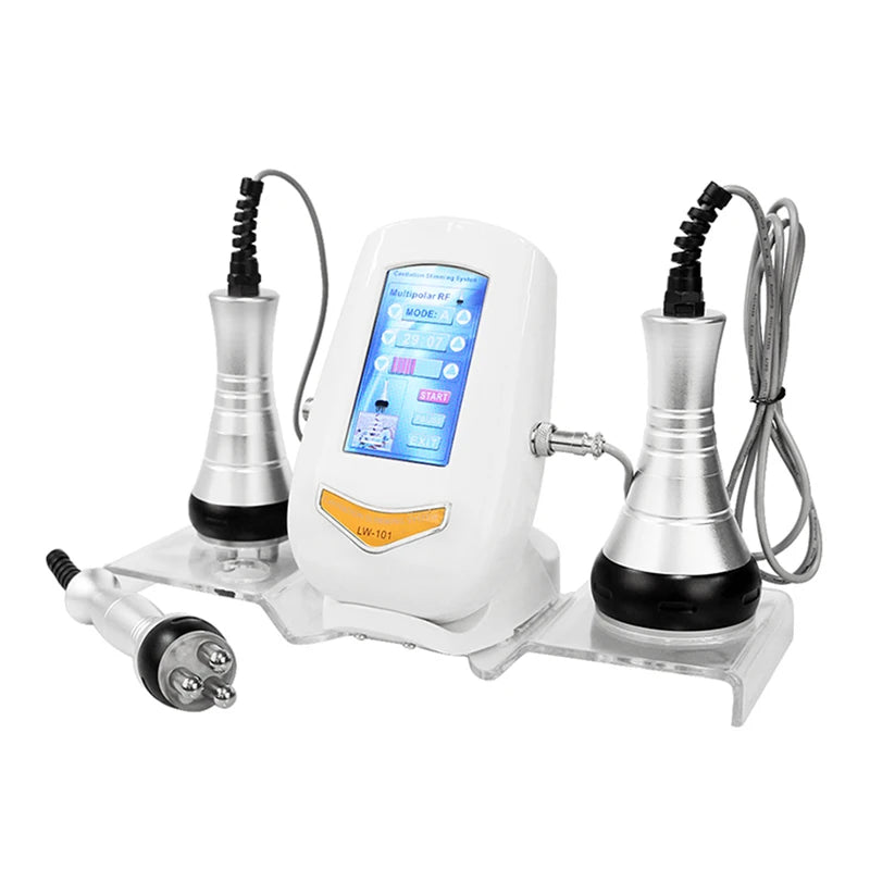 Body Slimming Ultrasonic Cavitation Machine Radio Frequency Skin Tightening Face Lifting Rejuvenation Weight Loss Beauty Device