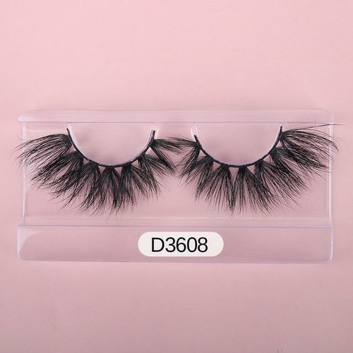 3D Mink Eyelashes Wholesale 30/40//50 Pairs Fuffly Luxury False