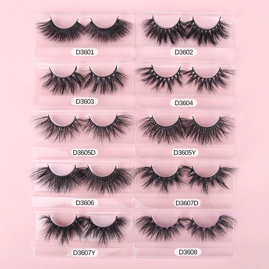 3D Mink Eyelashes Wholesale 30/40//50 Pairs Fuffly Luxury False