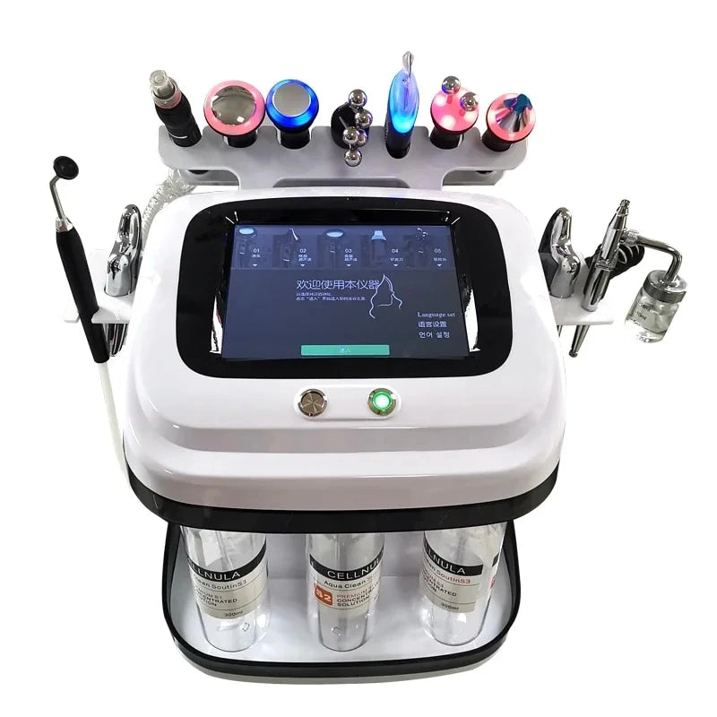 New Arrival! 10IN1 Water Oxygen Jet Peel Hydro Beauty Skin Cleansing Hydrofacial Machine Facial Machine Water Aqua Peeling