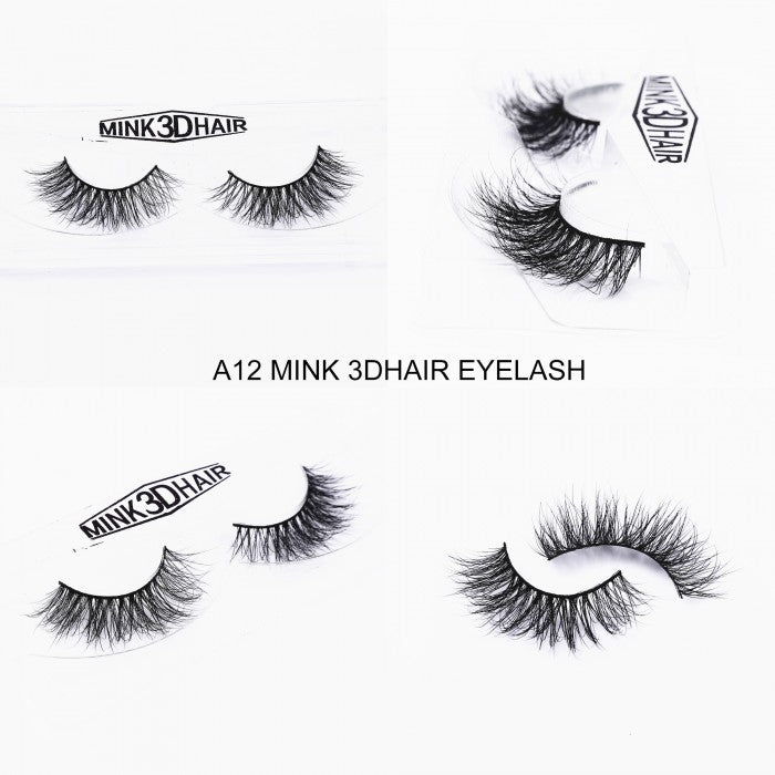 A12 3D Mink Eye Lashes_0