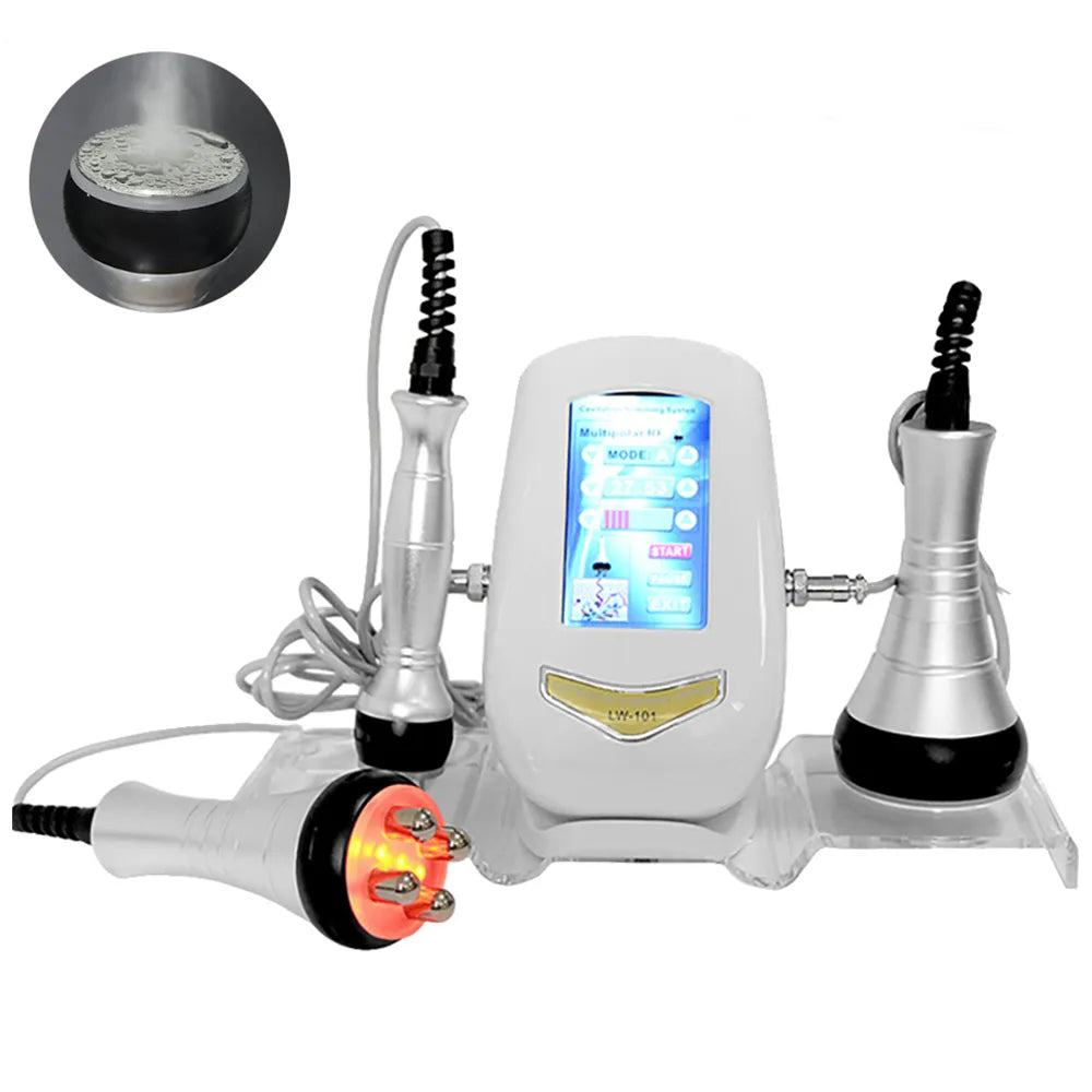 Body Slimming Ultrasonic Cavitation Machine Radio Frequency Skin Tightening Face Lifting Rejuvenation Weight Loss Beauty Device